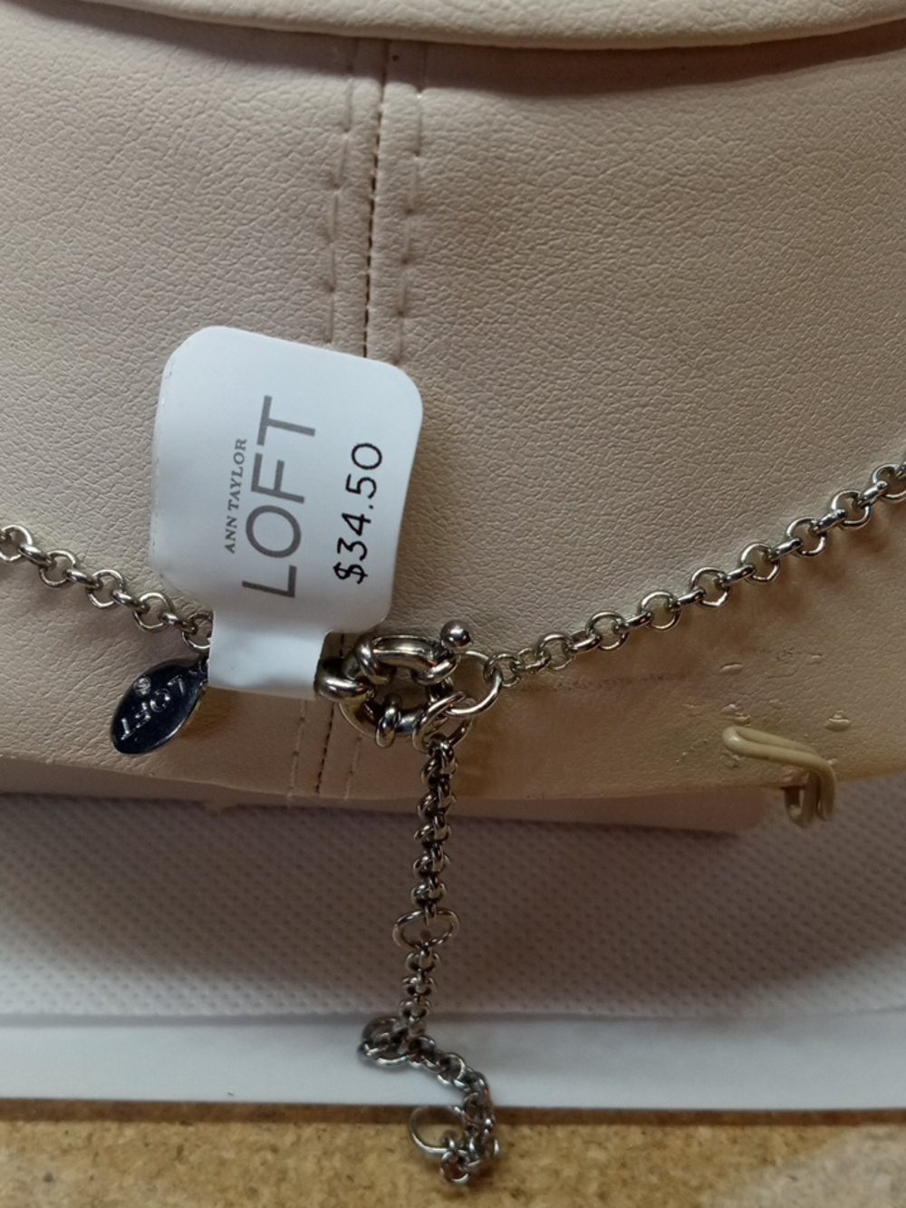 LOFT FAUX PEARL/SHELL NECKLACE - Picture 6 of 9